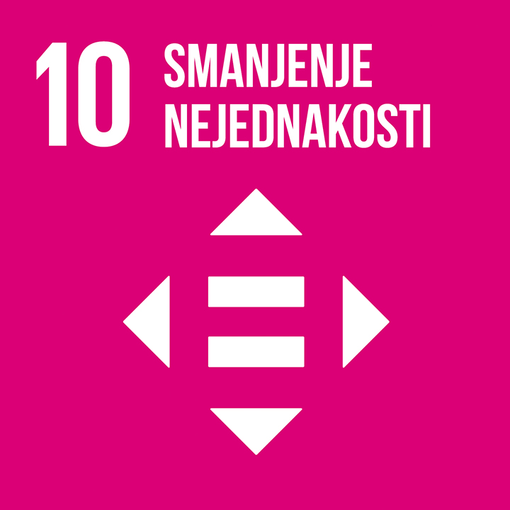 icon for Goal 10 - Smanjiti nejednakost unutar i između zemalja