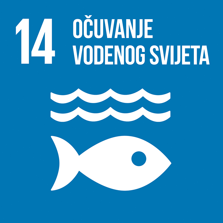 icon for Goal 14 - Očuvati i održivo koristiti oceane, mora i morske resurse za održiv razvoj